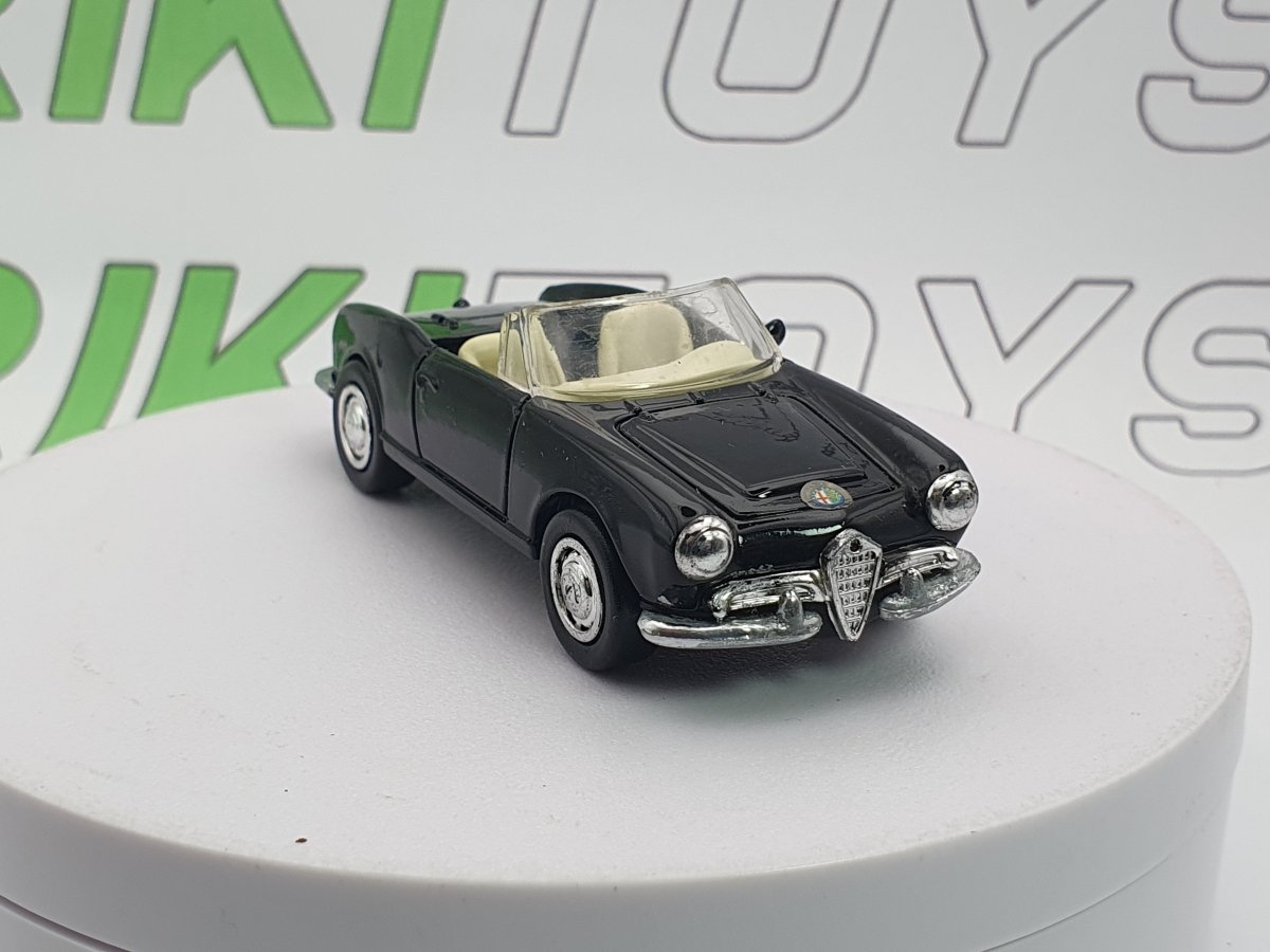 Alfa Romeo Giulia Spider New Ray 1/43 Nero 1964 - RikiToys - New Ray