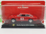 Alfa Romeo Giulia Sprint GTA MetroModels 1/43 Rosso 1965 - RikiToys - MetroModels