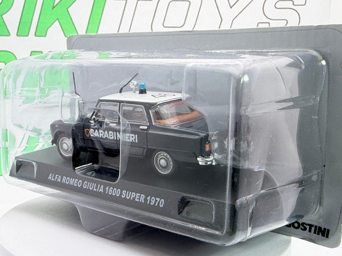 Alfa Romeo Giulia Super 1600 Edicola 1/43 Blu 1970 - RikiToys - Edicola