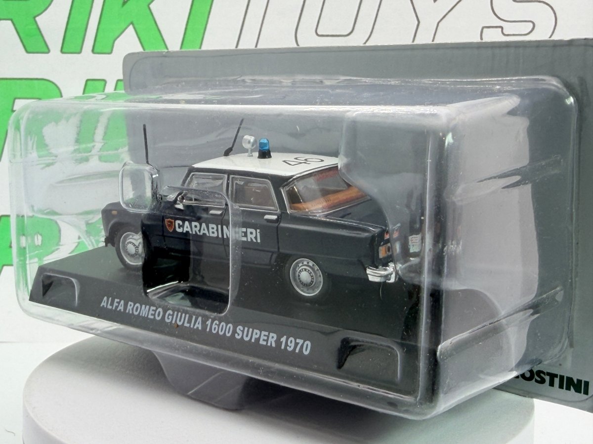 Alfa Romeo Giulia Super 1600 Edicola 1/43 Blu 1970 - RikiToys - Edicola