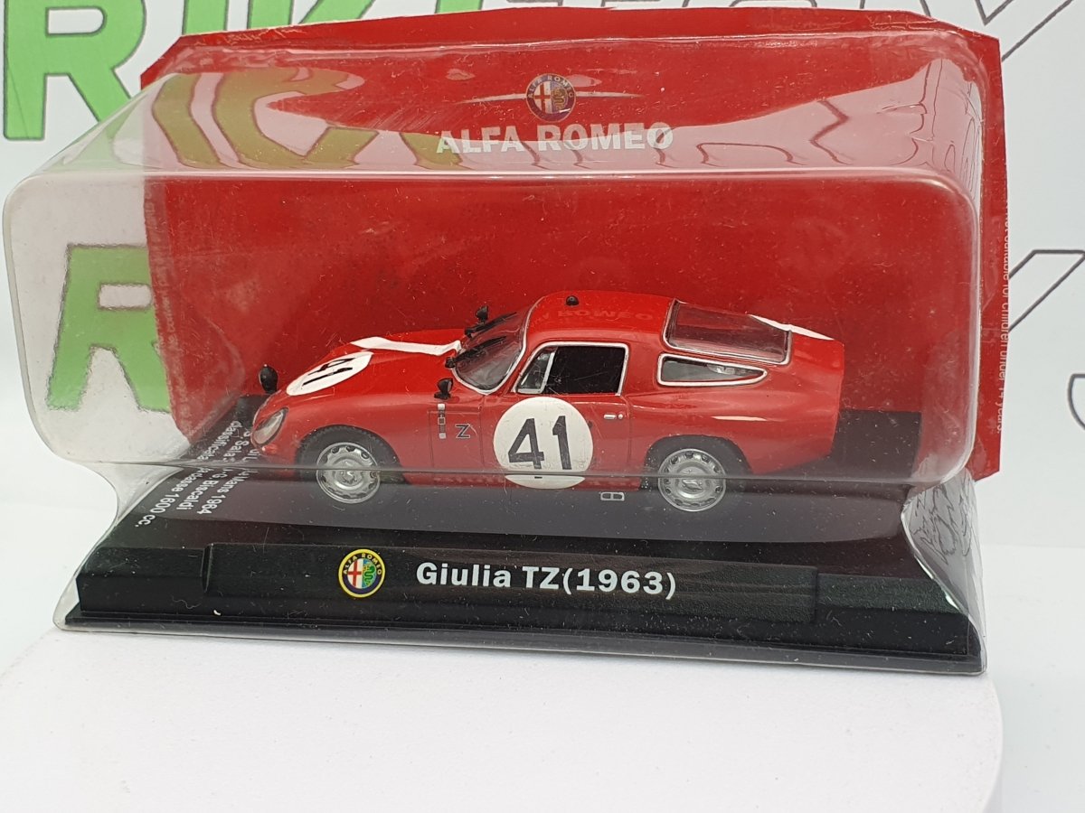 Alfa Romeo Giulia TZ MetroMo 1/43 Rosso 1963 - RikiToys - MetroMo