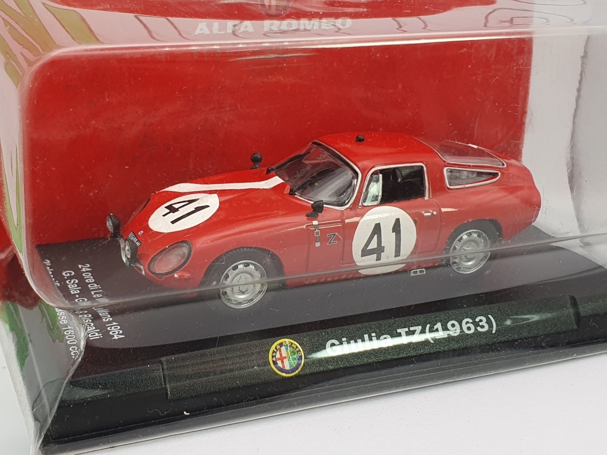 Alfa Romeo Giulia TZ MetroMo 1/43 Rosso 1963 - RikiToys - MetroMo