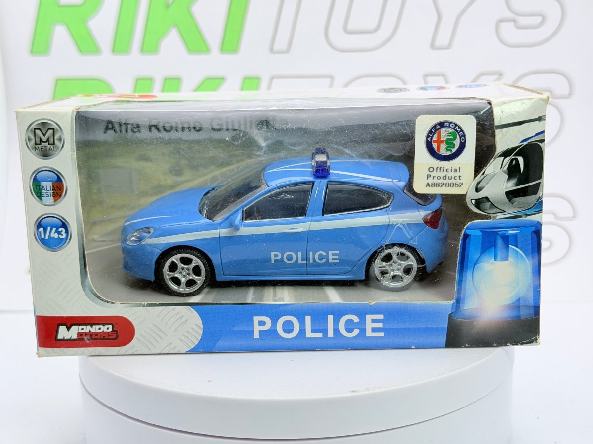 Alfa Romeo Giulietta Mondo Motors 1/43 Azzurro 2009 - RikiToys - Mondo Motors
