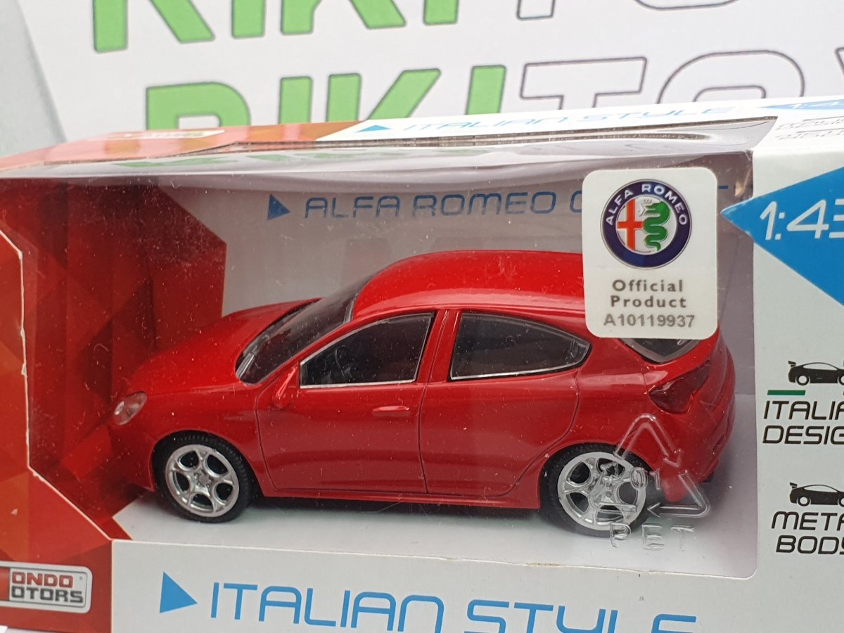 Alfa Romeo Giulietta Mondo Motors 1/43 Rosso 2010 - RikiToys - Mondo Motors