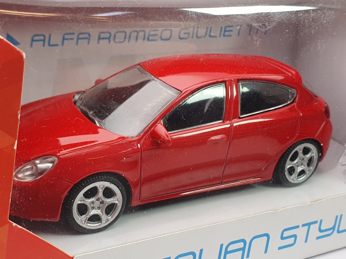 Alfa Romeo Giulietta Mondo Motors 1/43 Rosso 2010 - RikiToys - Mondo Motors