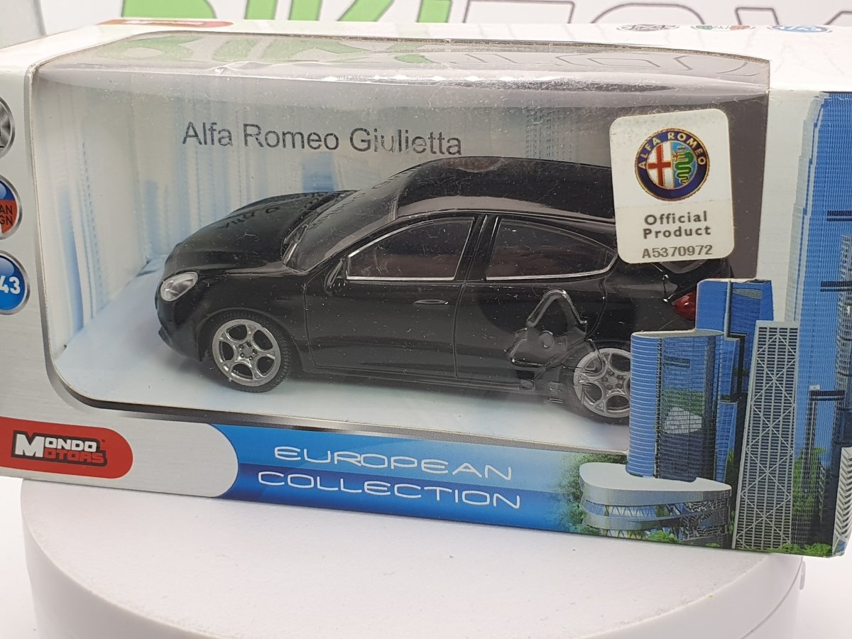 Alfa Romeo Giulietta MondoMotors 1/43 Nero 2010 - RikiToys - MondoMotors