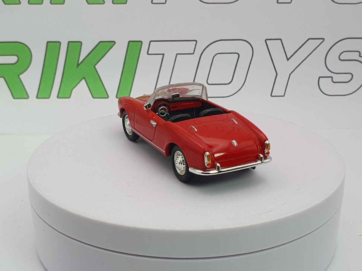 Alfa Romeo Giulietta Spider Del Prado 1/43 Rosso 1958 - RikiToys - Del Prado