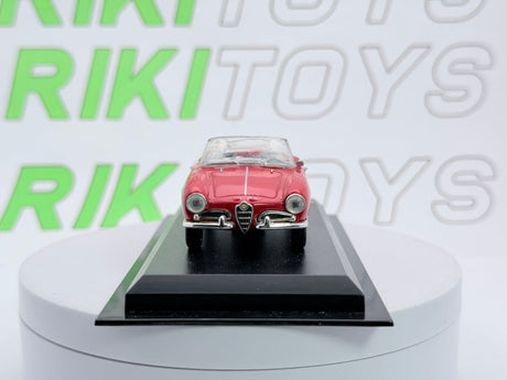 Alfa Romeo Giulietta Spider Del Prado 1/43 Rosso 1959 - RikiToys - Del Prado