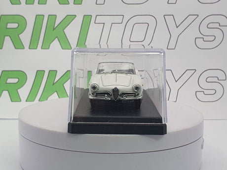 Alfa Romeo Giulietta Spider Edicola 1/43 Bianco 1958 - RikiToys - Edicola