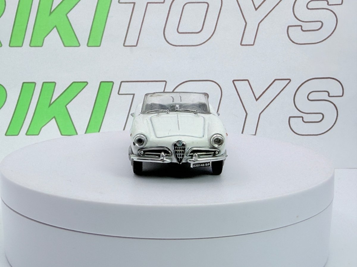 Alfa Romeo Giulietta Spider Edicola 1/43 Bianco 1958 - RikiToys - Edicola