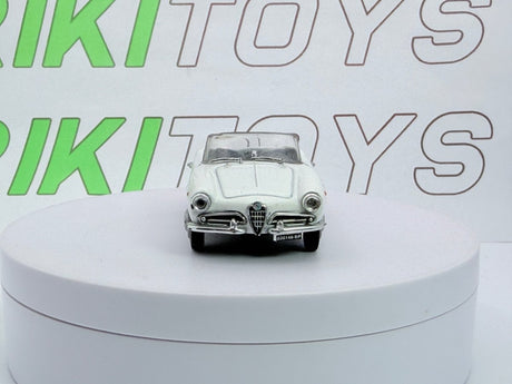 Alfa Romeo Giulietta Spider Edicola 1/43 Bianco 1958 - RikiToys - Edicola