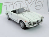 Alfa Romeo Giulietta Spider Edicola 1/43 Bianco 1958 - RikiToys - Edicola