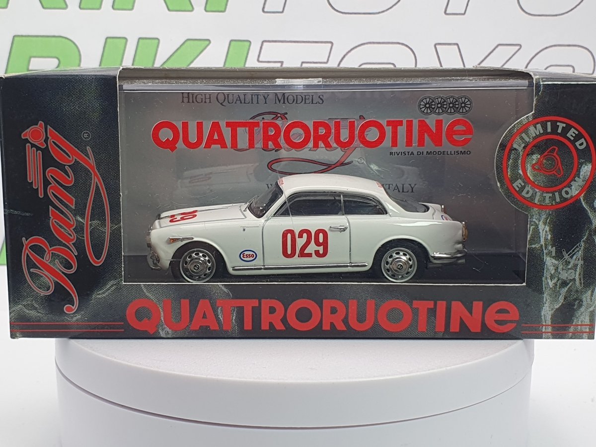 Alfa Romeo Giulietta Sprint Bang 1/43 Bianco - RikiToys - Bang