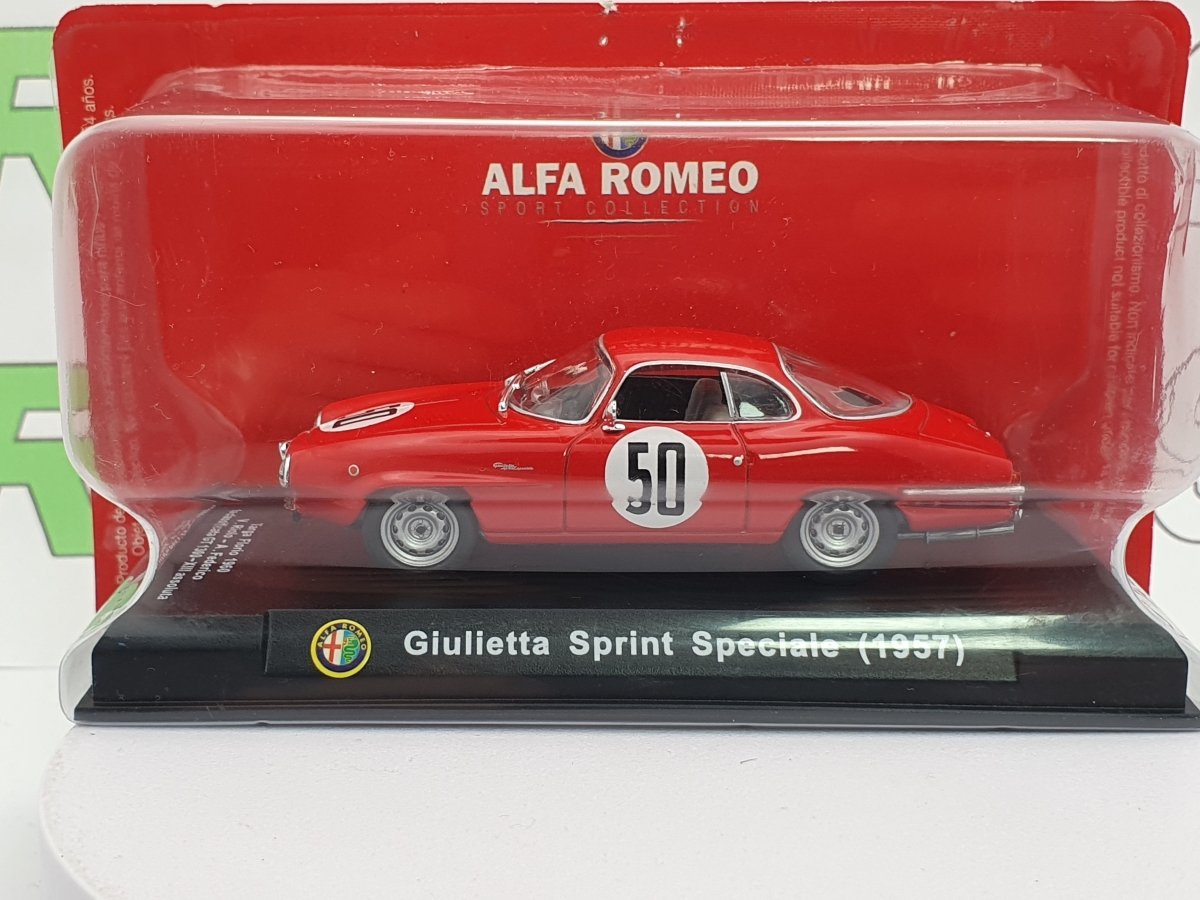 Alfa Romeo Giulietta SS MetroModels 1/43 Rosso 1957 - RikiToys - MetroModels