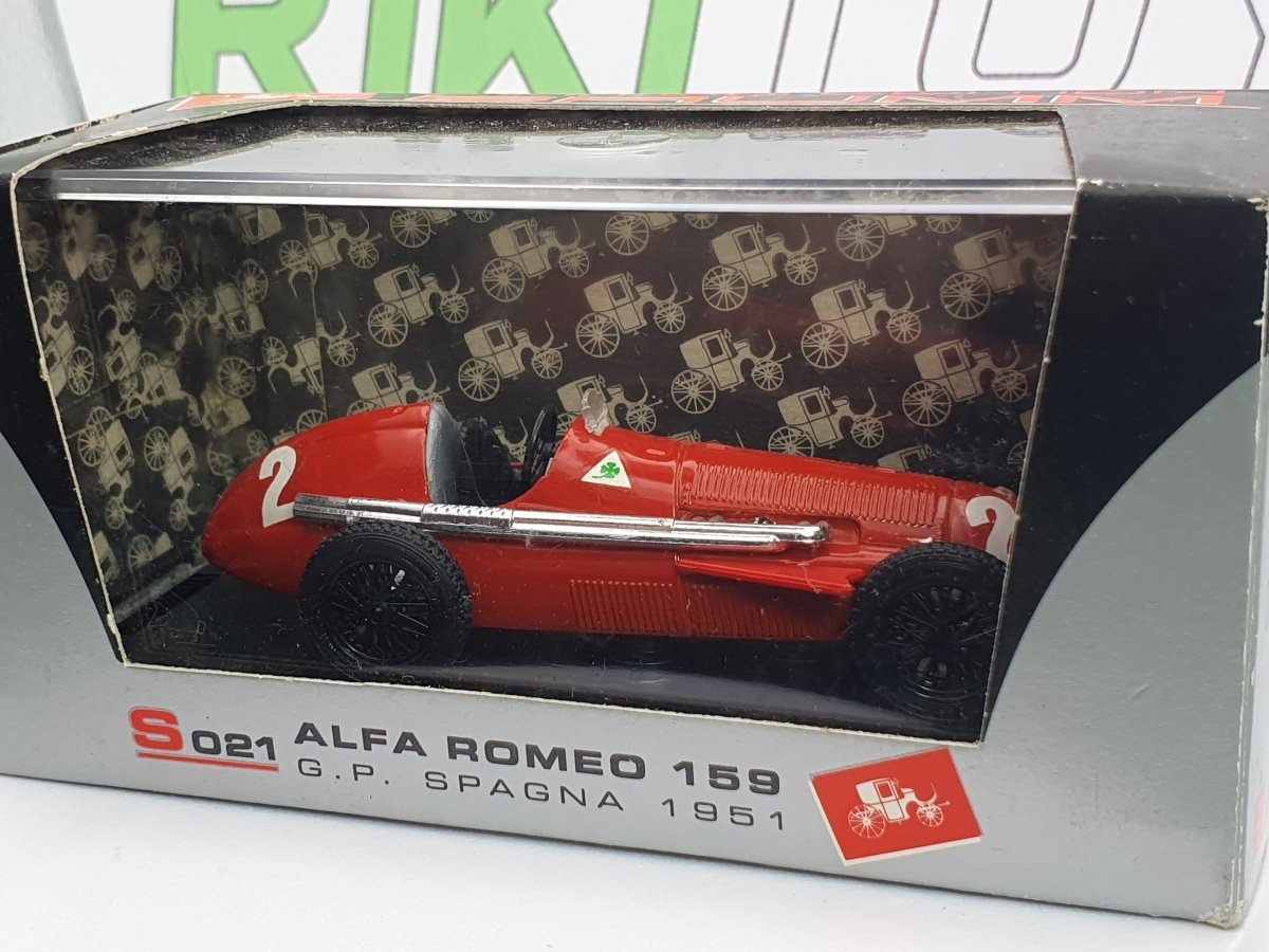 Alfa Romeo GP 159 Brumm 1/43 Rosso 1951 - RikiToys - Brumm