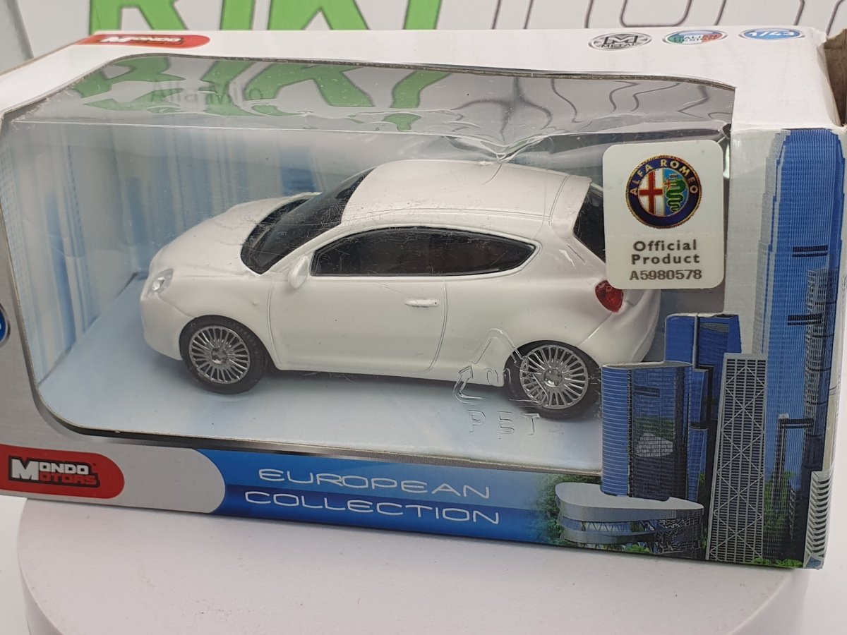 Alfa Romeo Mito Mondo Motors 1/43 Bianco 2007 - RikiToys - Mondo Motors