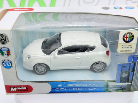 Alfa Romeo Mito Mondo Motors 1/43 Bianco 2009 - RikiToys - Mondo Motors