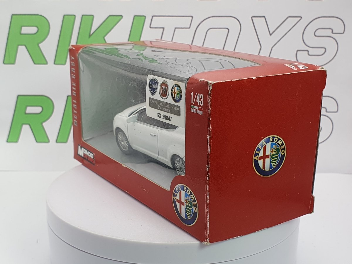 Alfa Romeo Mito Mondo Motors 1/43 Bianco - RikiToys - MondoMotors#