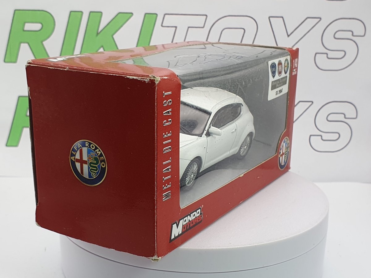 Alfa Romeo Mito Mondo Motors 1/43 Bianco - RikiToys - MondoMotors#