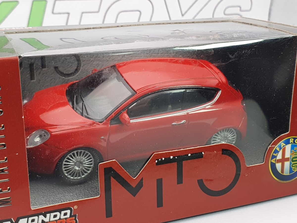Alfa Romeo Mito MondoMotors 1/43 Rosso 2008 - RikiToys - MondoMotors