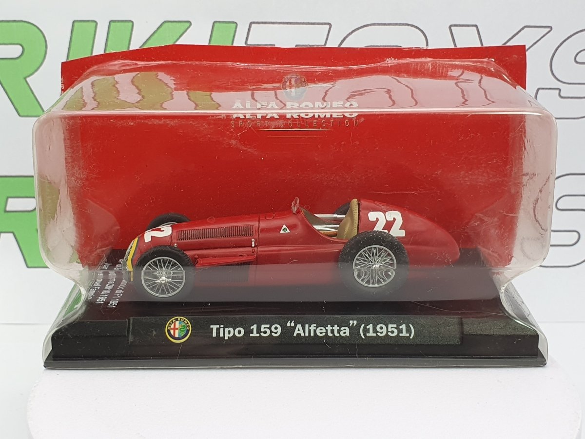 Alfa Romeo Tipo 159 Alfetta MetroMo 1/43 Rosso 1951 - RikiToys - MetroMo