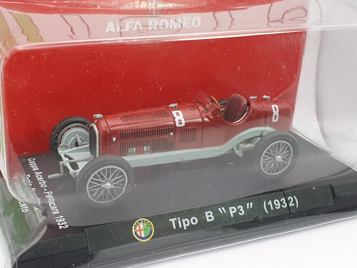 Alfa Romeo Tipo B P3 MetroMo 1/43 Rosso 1932 - RikiToys - MetroMo