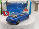 Alpine A 110 Burago 1/43 Blu 2018 - RikiToys - Burago