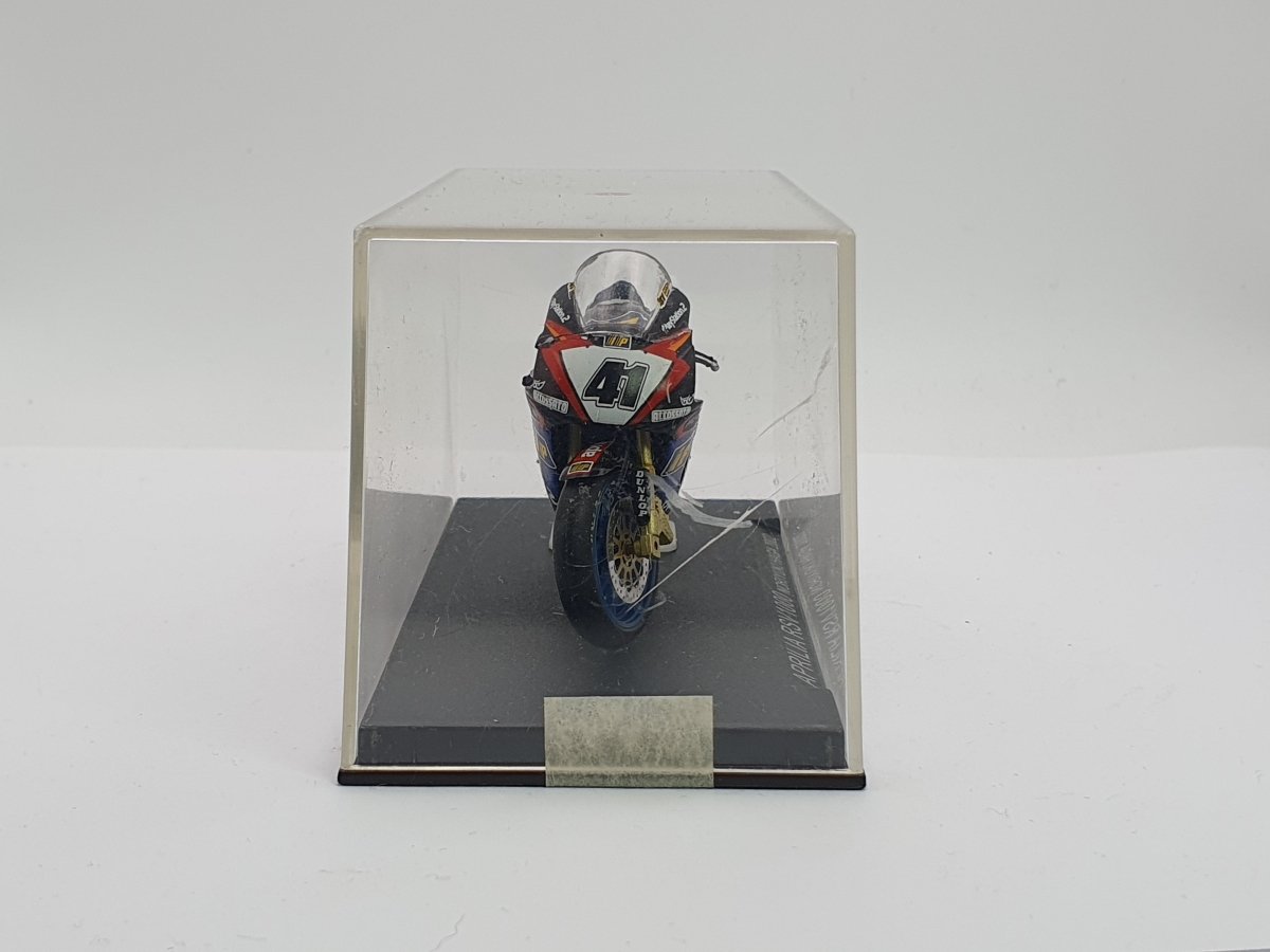Aprilia RSV 1000 Edicola 1/24 Nero - RikiToys - Edicola#