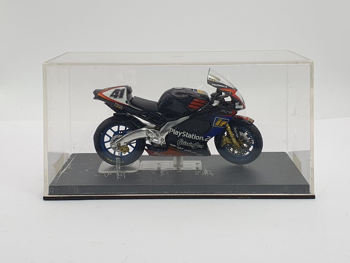 Aprilia RSV 1000 Edicola 1/24 Nero - RikiToys - Edicola#
