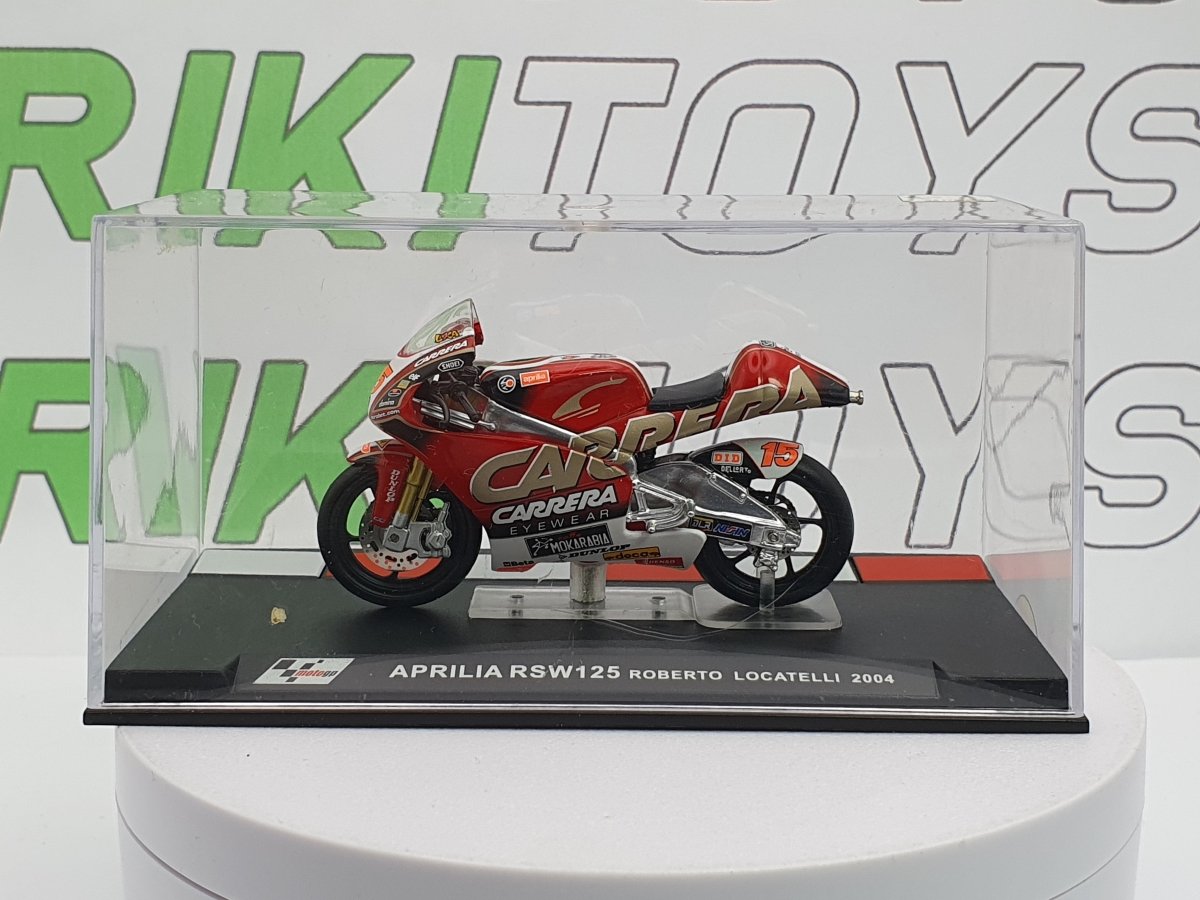 Aprilia RSW 125 Edicola 1/24 Rosso 2004 - RikiToys - Edicola#