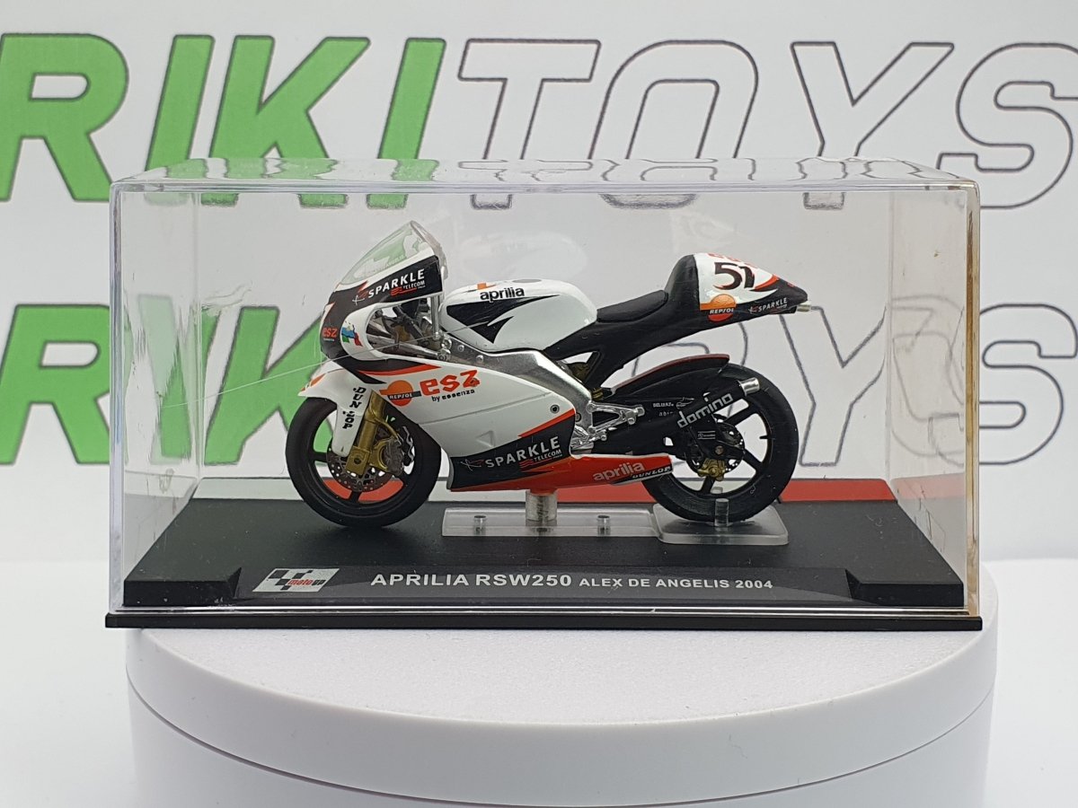 Aprilia RSW 250 Edicola 1/24 Bianco 2004 - RikiToys - Edicola#