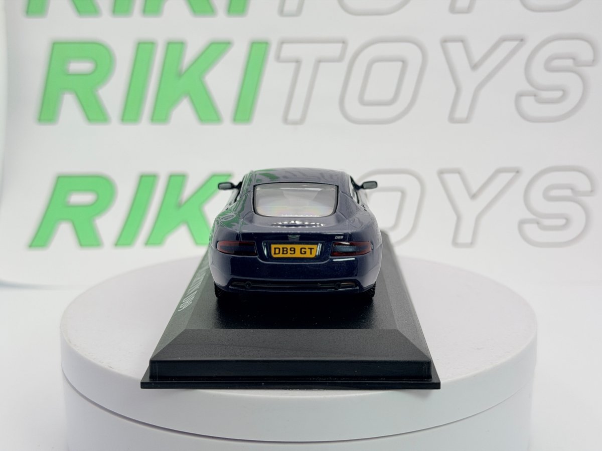 Aston Martin DB 9 Coupé Edicola 1/43 Blu - RikiToys - Edicola