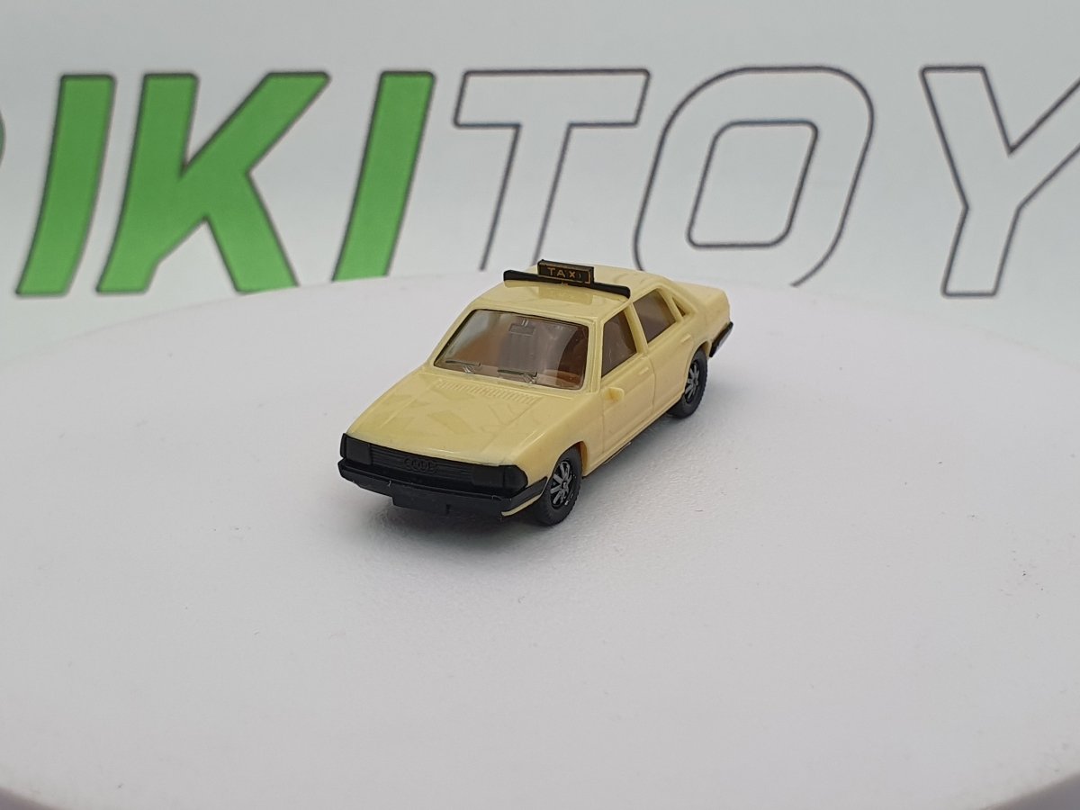 Audi 100 GL C2 Taxi Herpa 1/87 Beige 1976 - RikiToys - Herpa