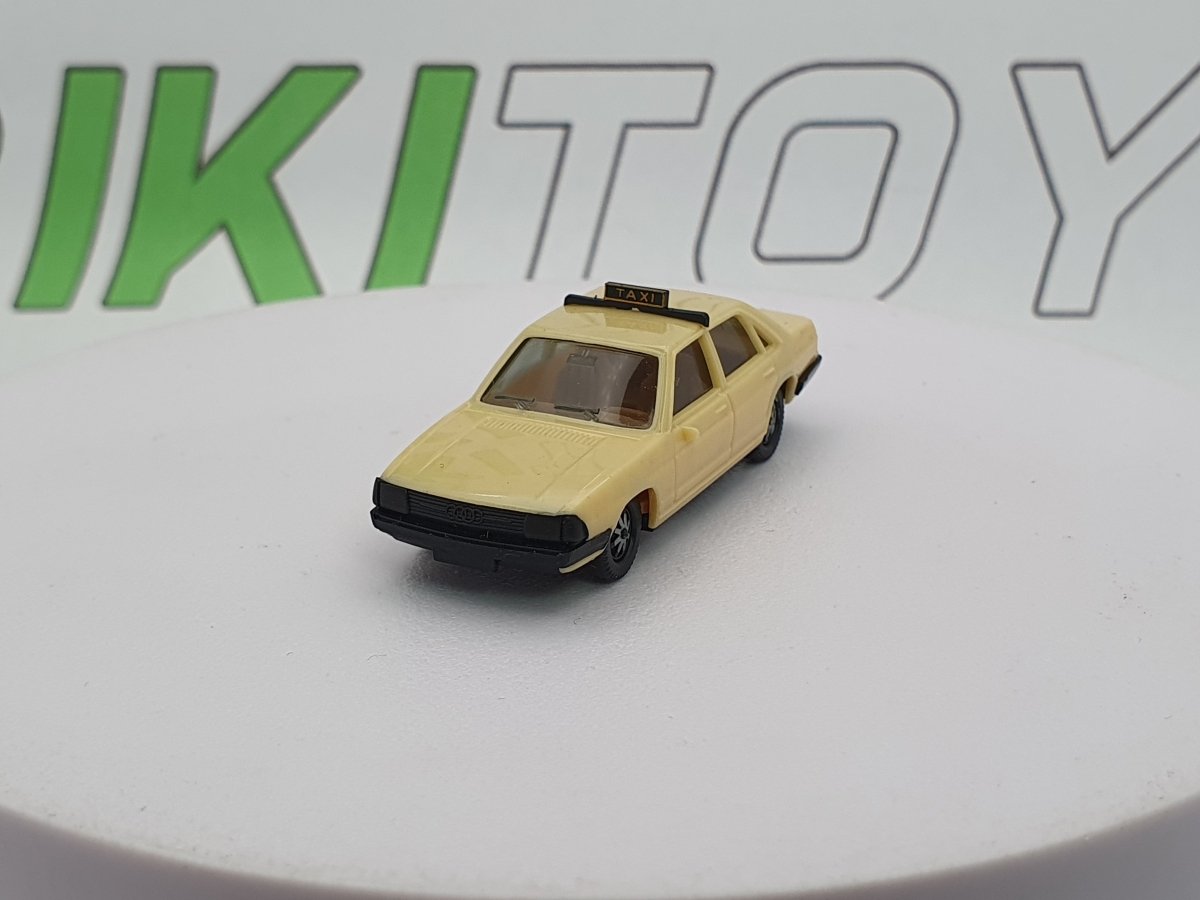 Audi 100 GL C2 Taxi Herpa 1/87 Beige 1976 - RikiToys - Herpa