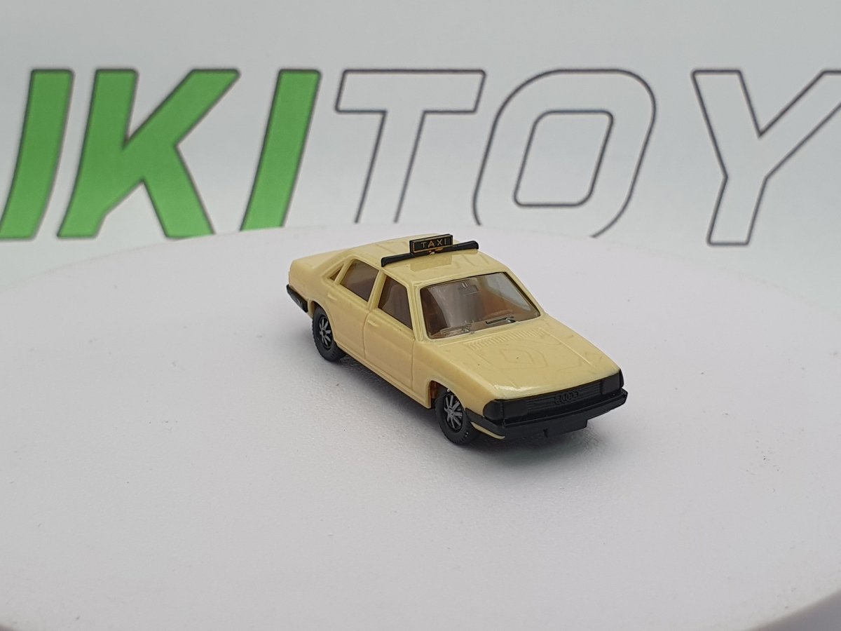 Audi 100 GL C2 Taxi Herpa 1/87 Beige 1976 - RikiToys - Herpa