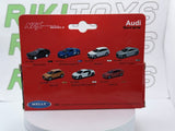 Audi 4 Corta Welly 1/38 Nero - RikiToys - Welly