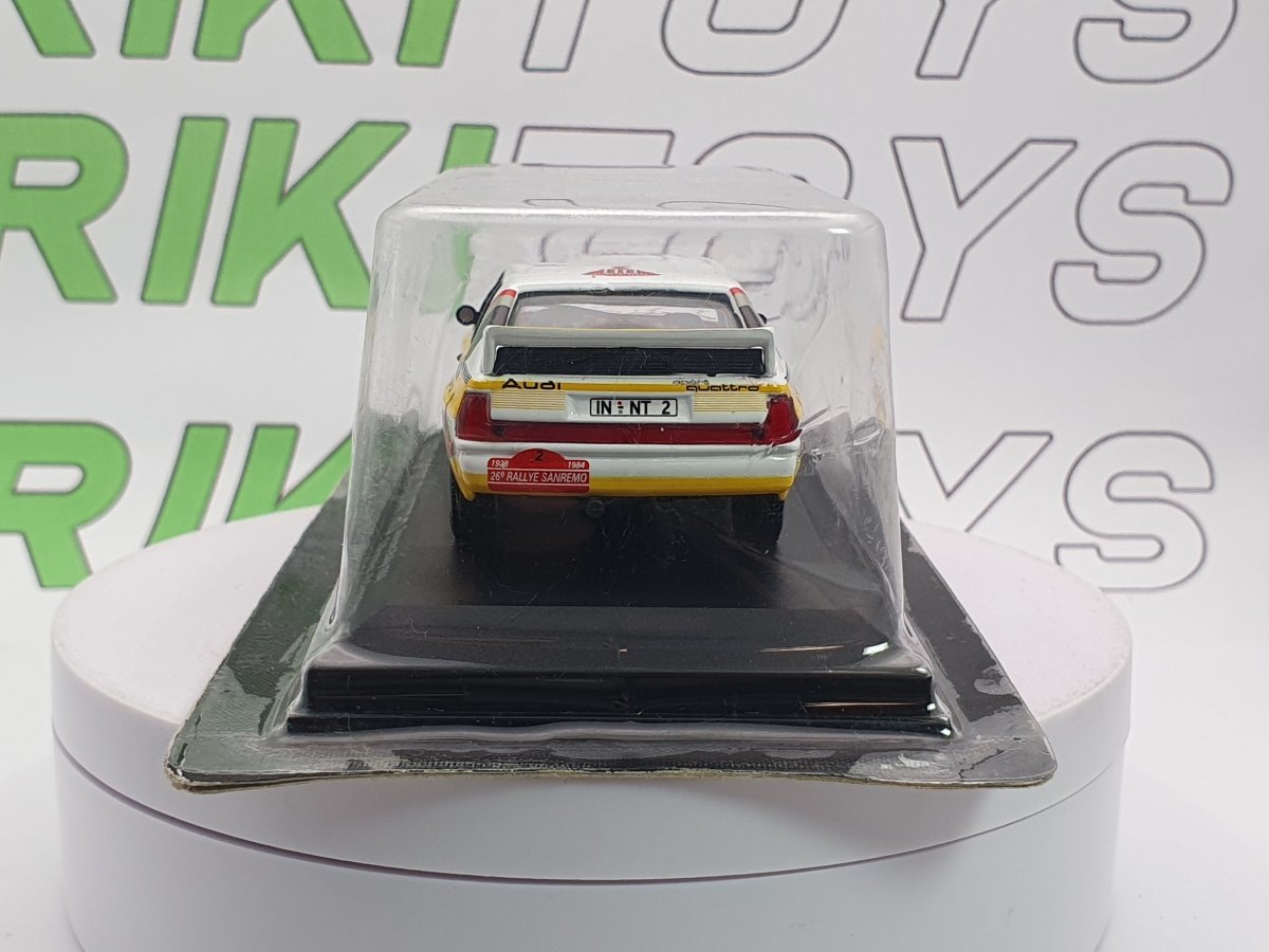 Audi 4 Sport Edicola 1/43 Giallo 1984 - RikiToys - Edicola