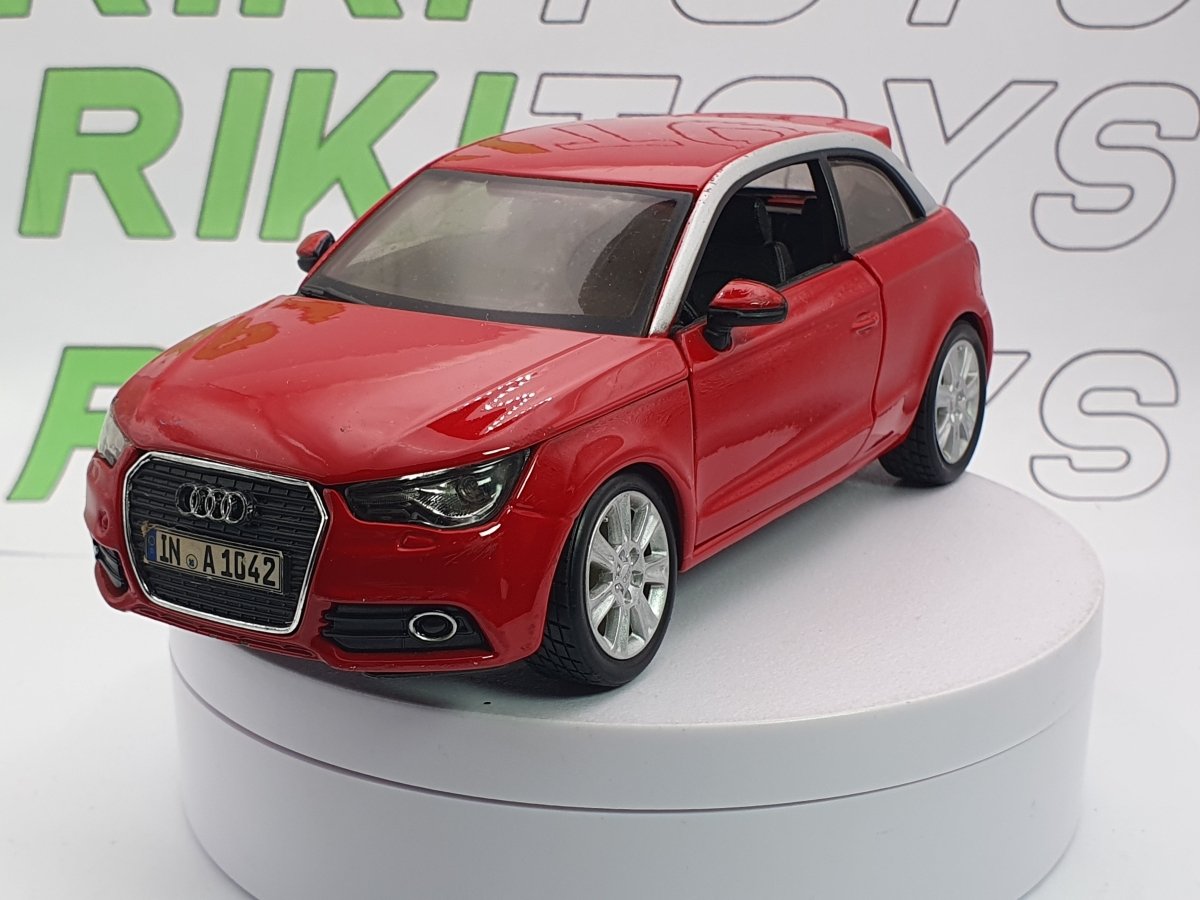 Audi A1 Burago 1/24 Rosso 2010 - RikiToys - Burago