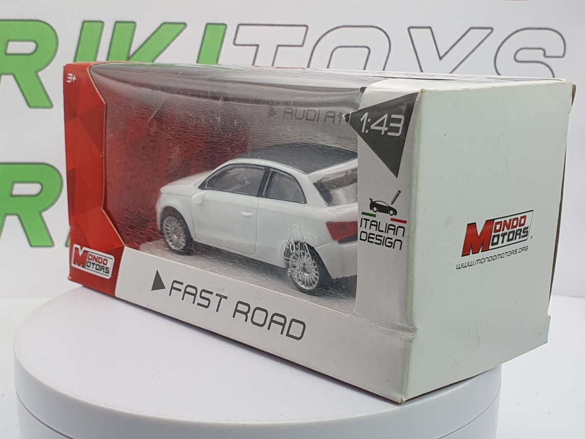 Audi A1 Mondo Motors 1/43 Bianco - RikiToys - Mondo Motors#