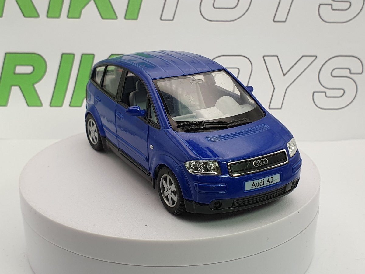 Audi A2 Kinsmart 1/30 Blu 1999 - RikiToys - Kinsmart#