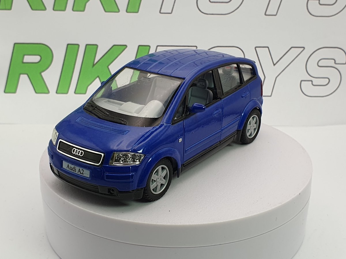 Audi A2 Kinsmart 1/30 Blu 1999 - RikiToys - Kinsmart#