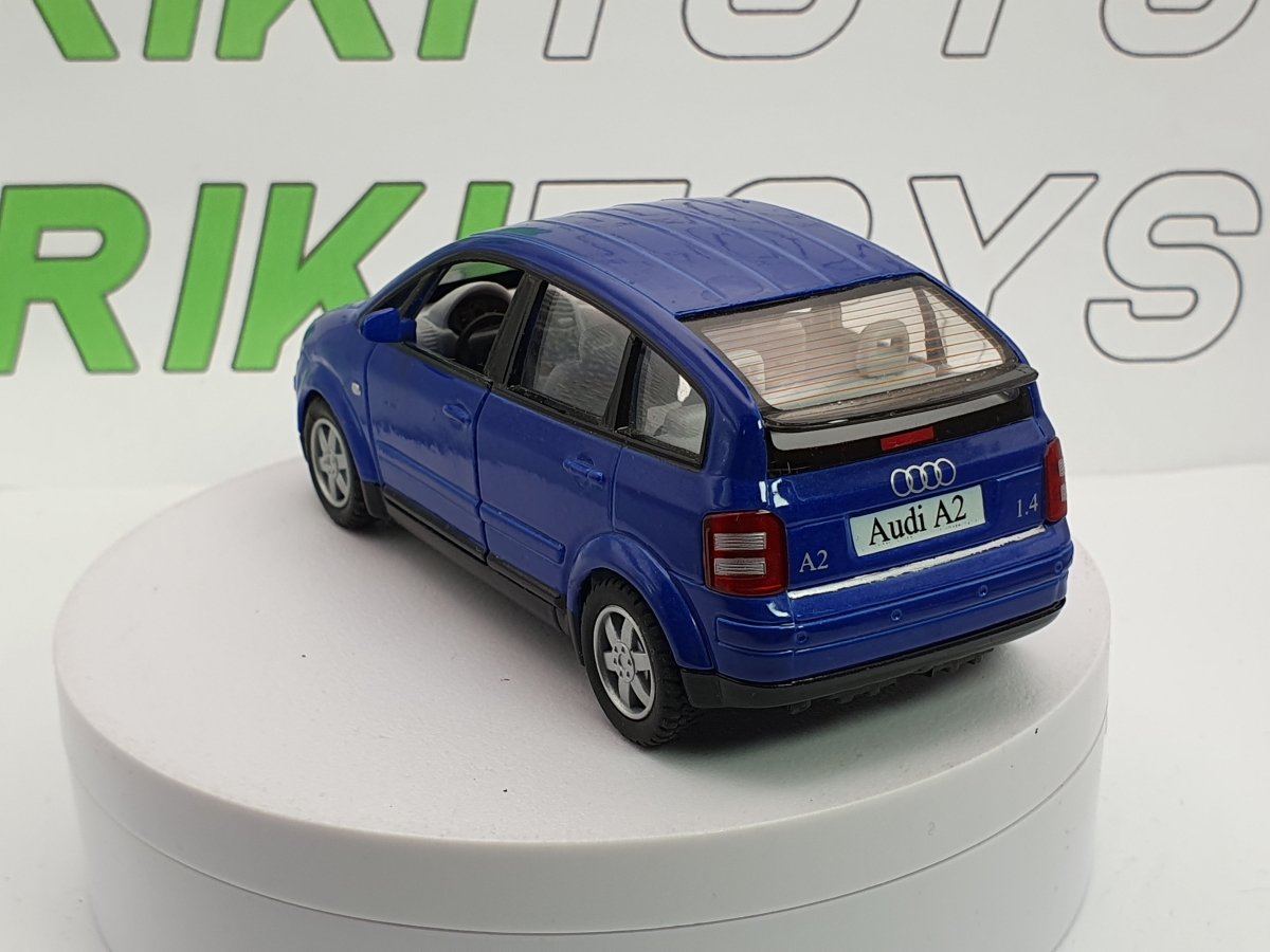 Audi A2 Kinsmart 1/30 Blu 1999 - RikiToys - Kinsmart#