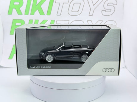 Audi A3 Cabriolet Audi Official 1/43 Nero - RikiToys - Audi Official