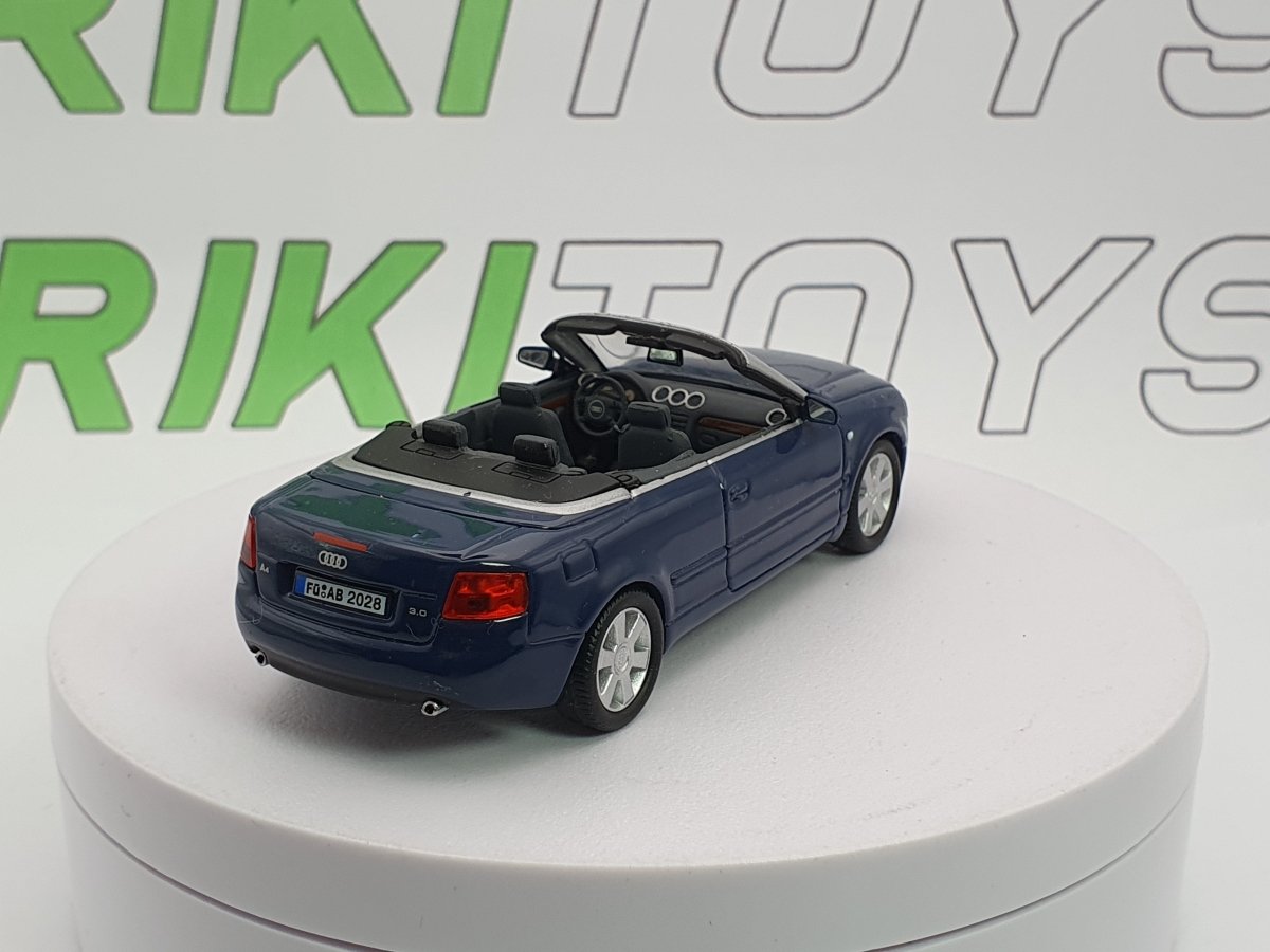 Audi A4 Cabrio Edison 1/43 Blu 2003 - RikiToys - Edison