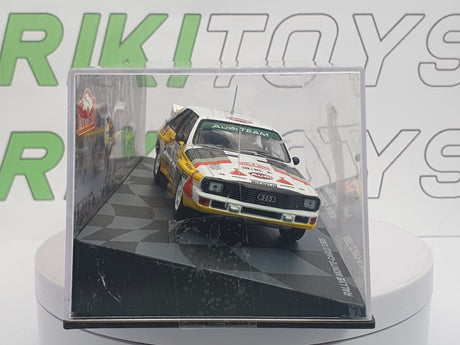 Audi Quattro Sport Edicola 1/43 Bianco 1985 - RikiToys - Edicola