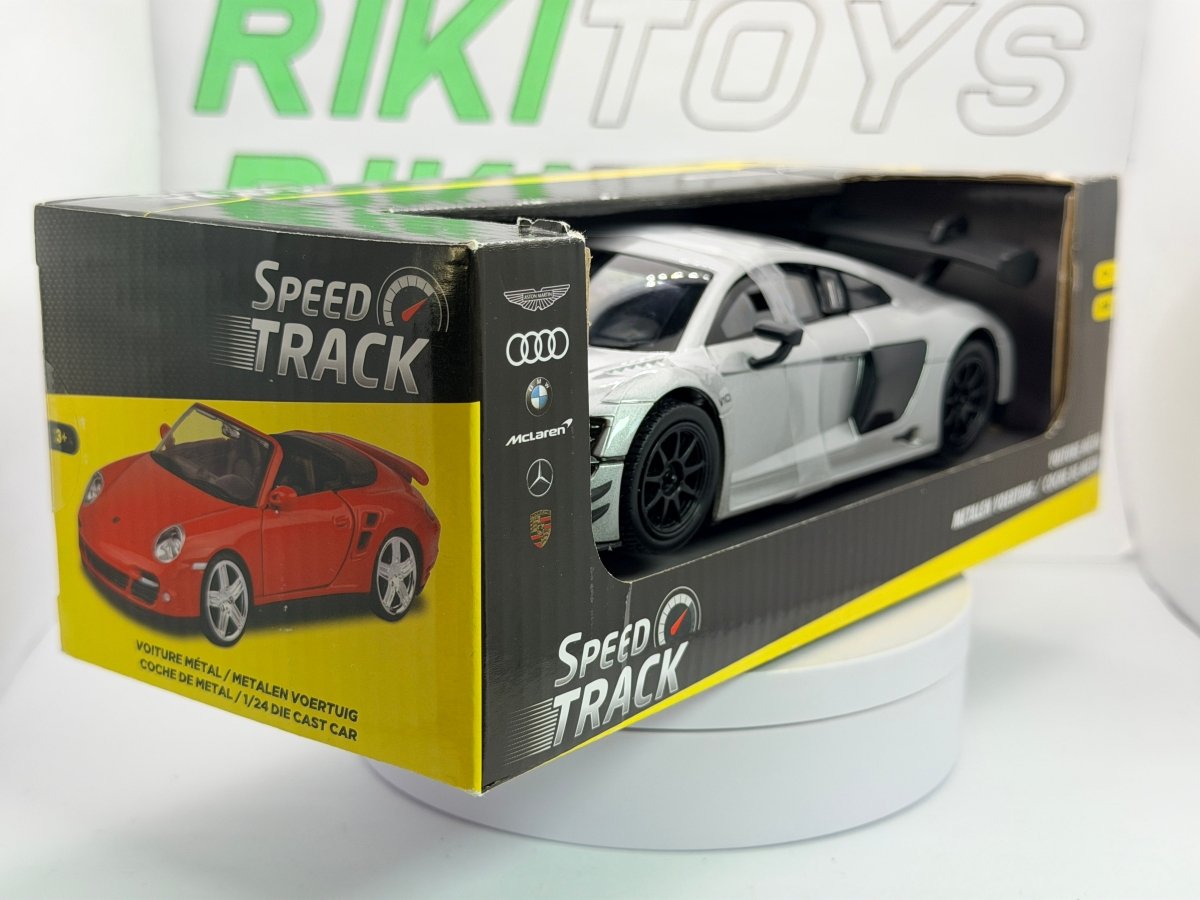 Audi R8 V10 Speed Track 1/24 Argento - RikiToys - Speed Track