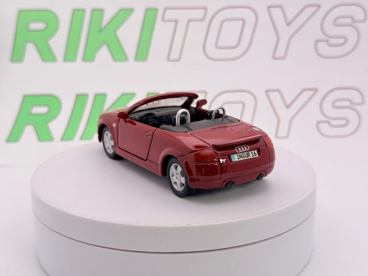 Audi TT Cabrio Maisto 1/36 Rosso scuro 1999 - RikiToys - Maisto