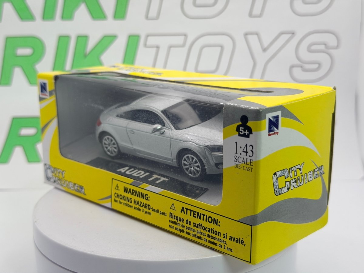 Audi TT Coupé New Ray 1/43 Argento - RikiToys - New Ray