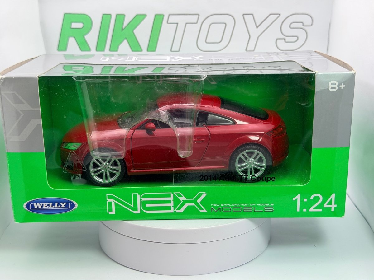 Audi TT Coupé Nex 1/24 Rosso - RikiToys - Nex