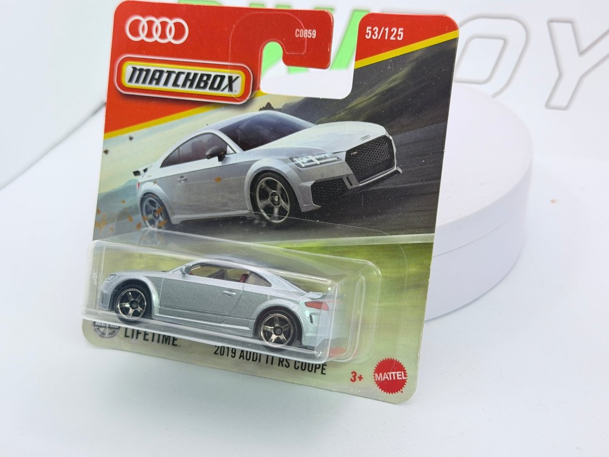Audi TT Coupé RS Matchbox 1/60 Argento 2019 - RikiToys - Matchbox#